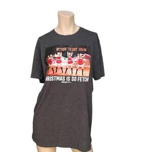 Mean Girls Shirt Unisex Size Large Christmas is so Fetch Winter Talent Show Tee